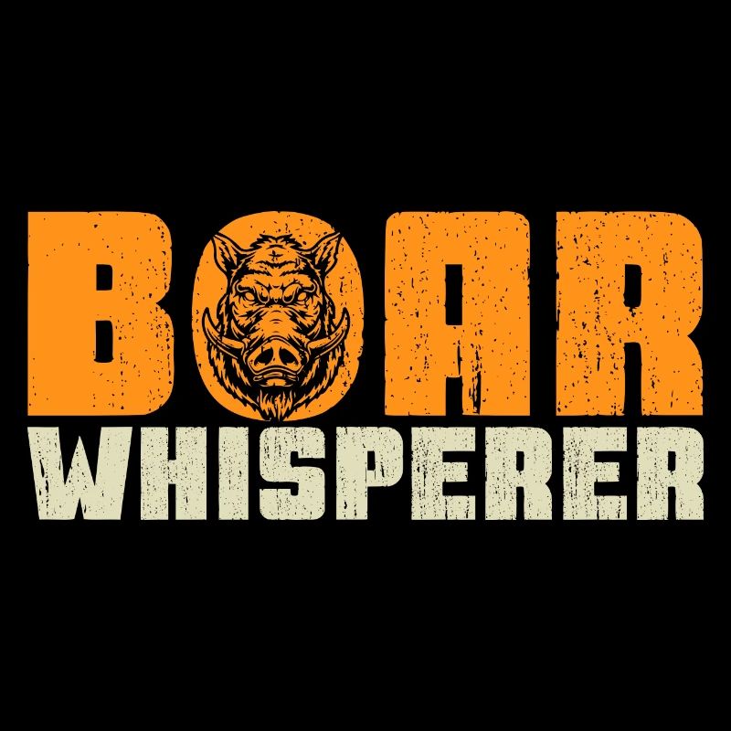 Wild boar hunting hunter wild boar