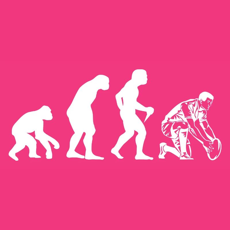 Rugby Evolution - from monkey to rugby player