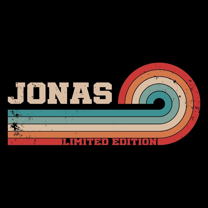 Jonas Name I Retro First Name Cool