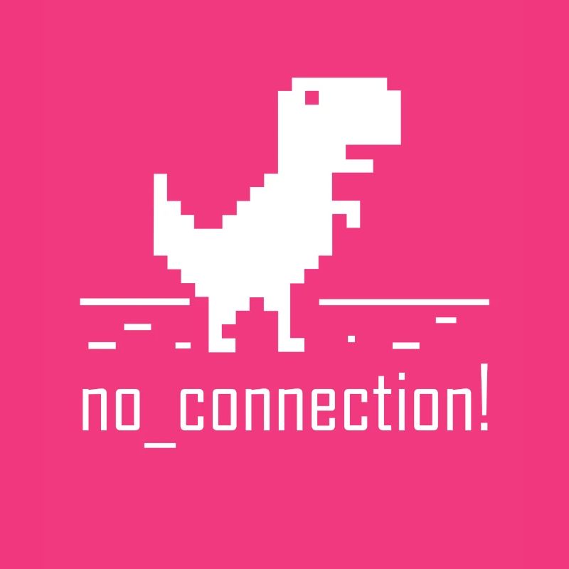 No connection computer error nerd dinosaurs