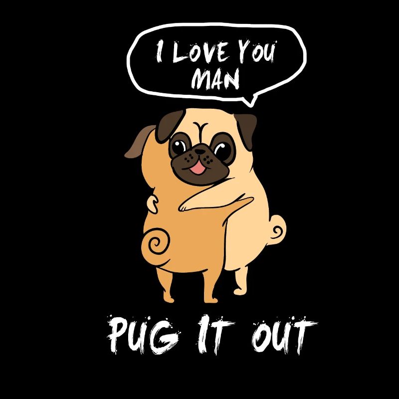 Amant de chien de Pug It Out