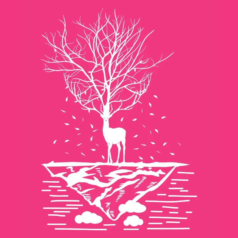 Fairytale tree deer