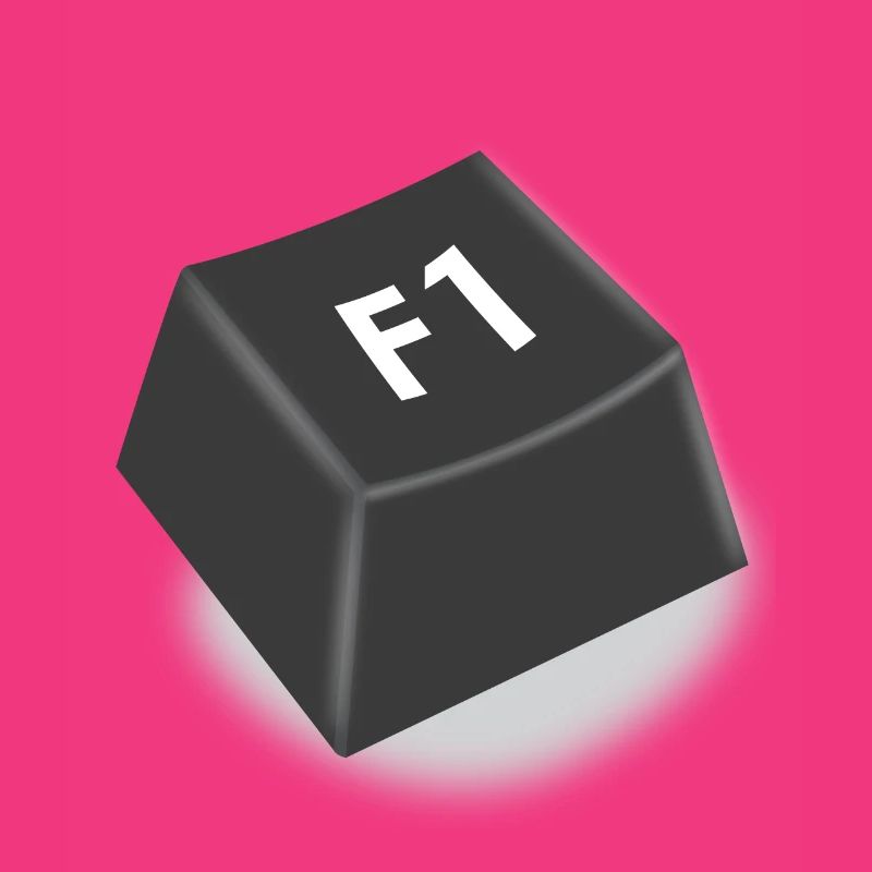 f1 Hilfe Knopf