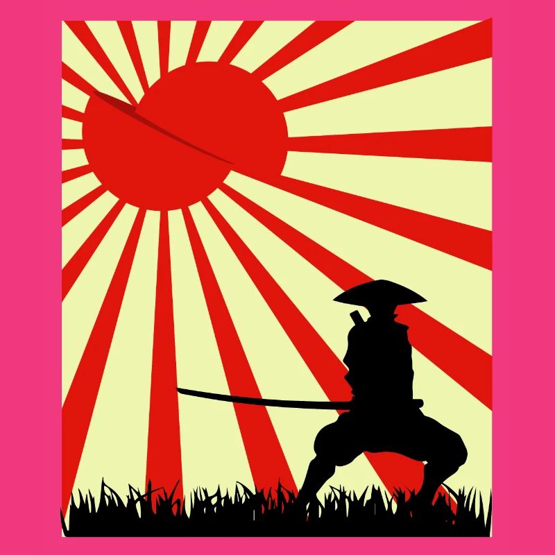 Mond Scheibe Samurai
