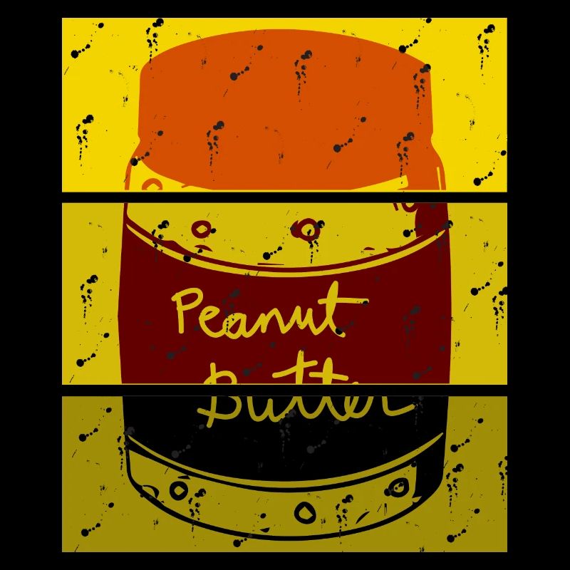 Retro peanut butter