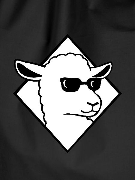 Schaf mit Sonnebrille Cooler Schafbock