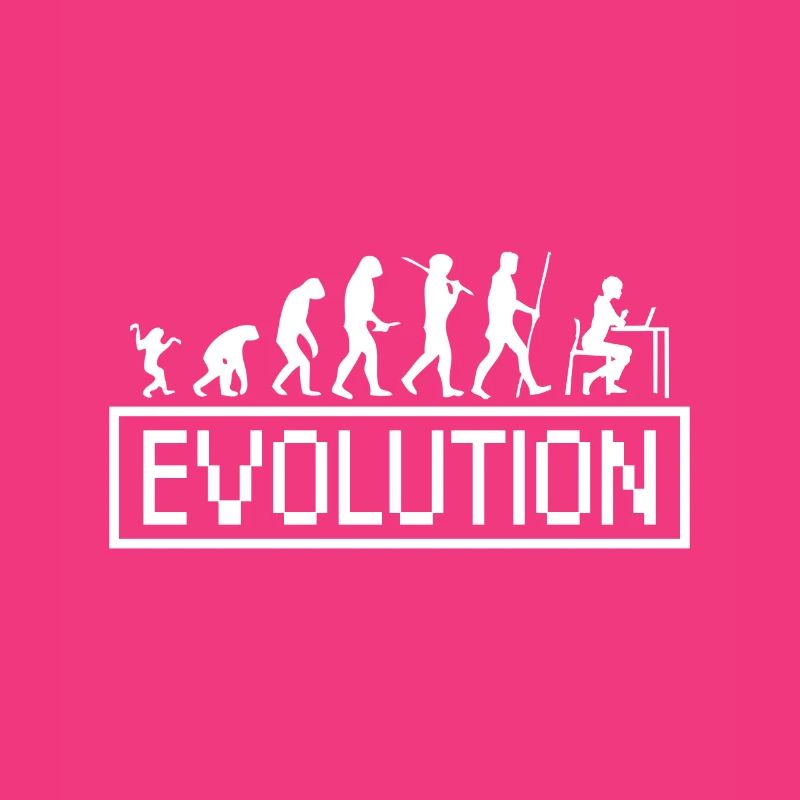 Evolution Computer Geschenk