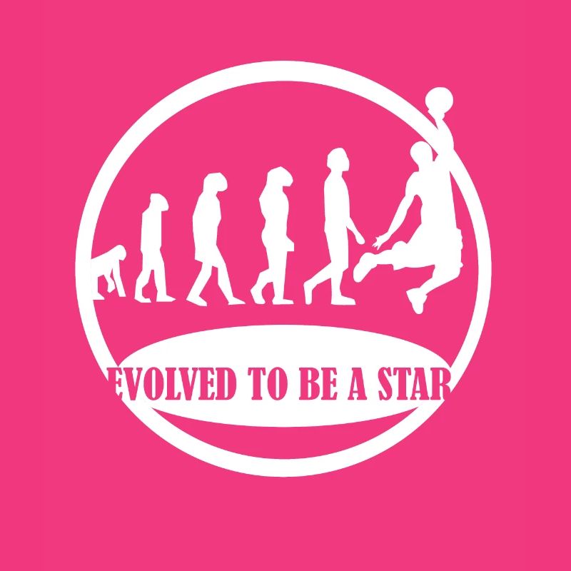 Evolution Basketballer Ball Geschenk