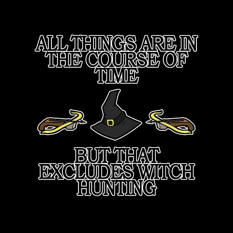 Witch Hunting Witch Hunt Halloween Scary Chasing