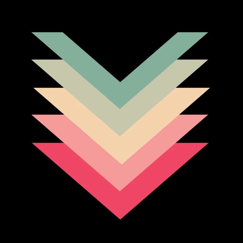 Geometric shapes triangles