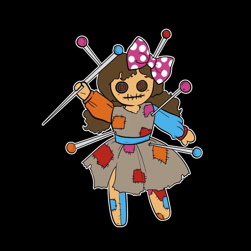 Voodoo Doll Dolly Invoque Spell Curse