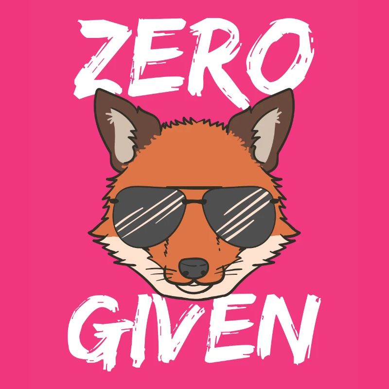 Fox Sunglasses Zero Fox Given Given Tshirt Gift