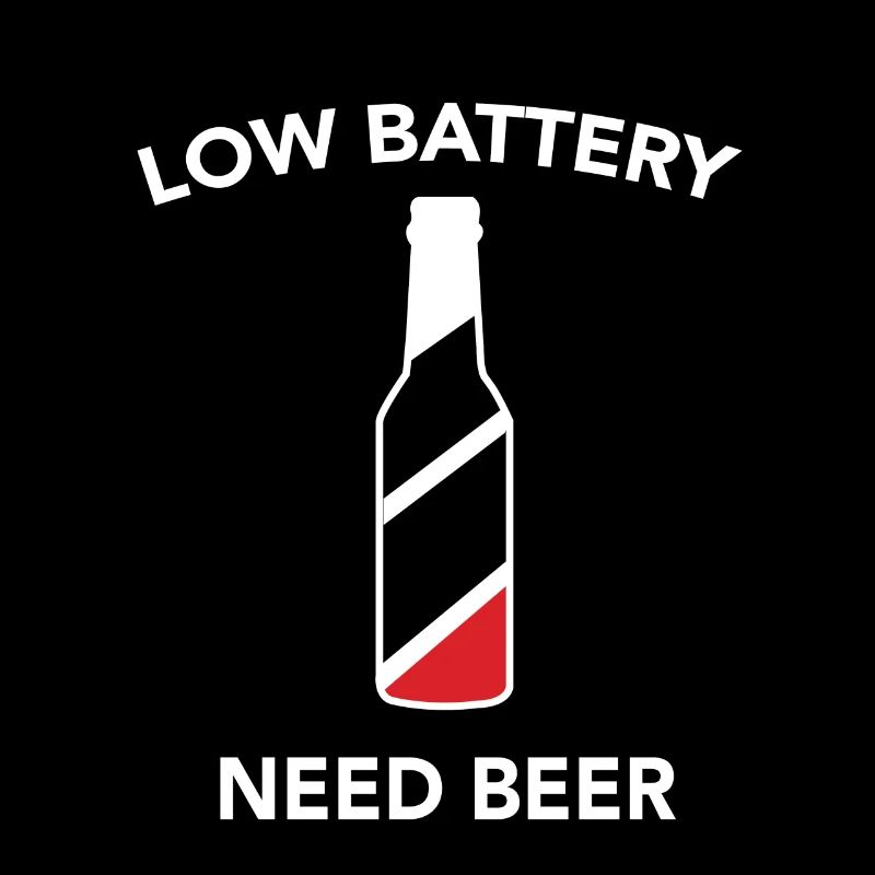 Low battery need beer