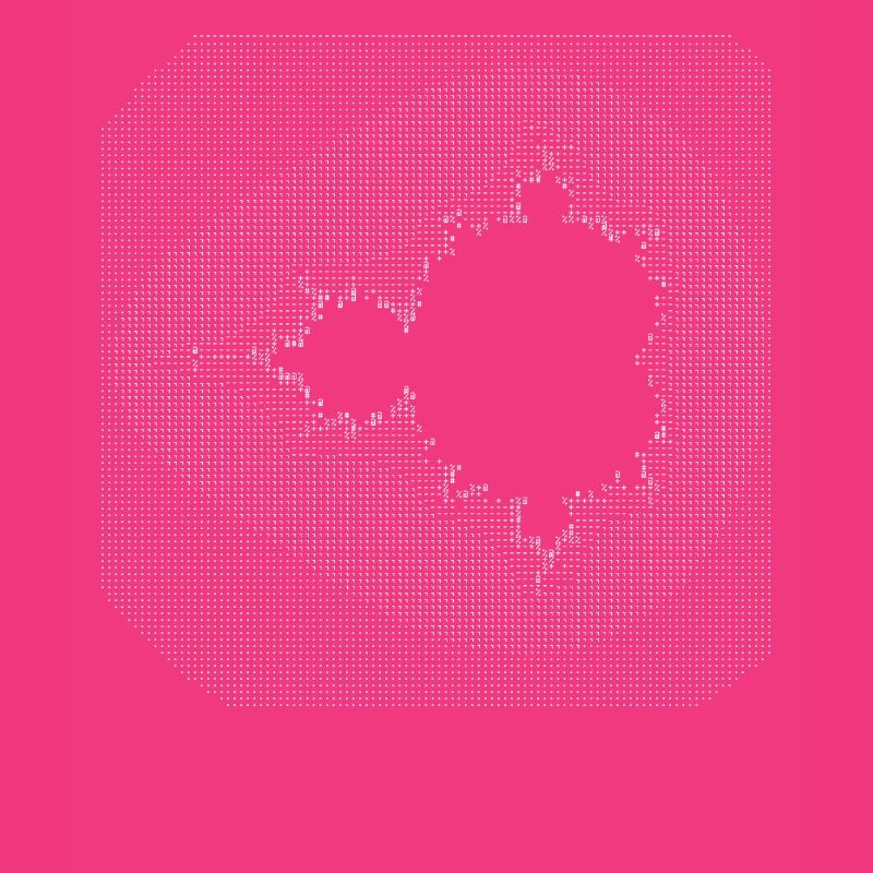 nerd mandelbrot ascii code programmeur pc hacker IT