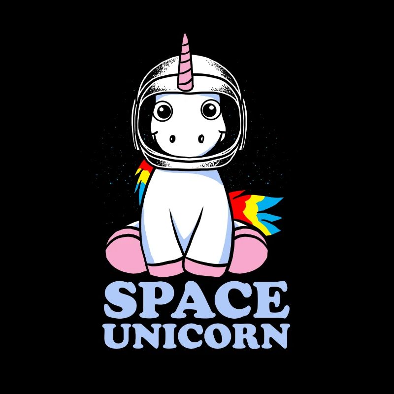 Astronaut Einhorn Space Unicorn Weltall Geschenk