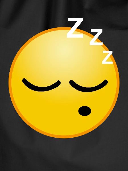 Sleeping Emoji Tired Gift