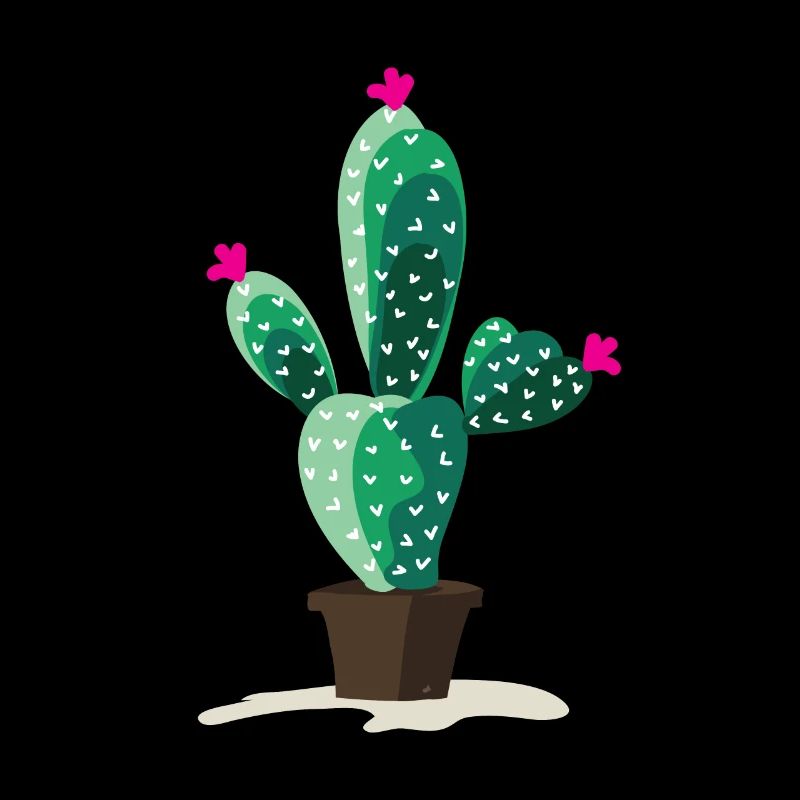 Conception mignonne de cactus - chemise drôle de cactus