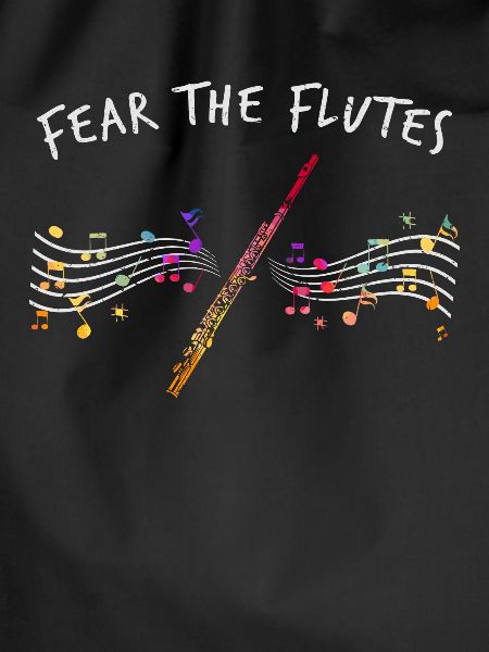 Flute piece of music