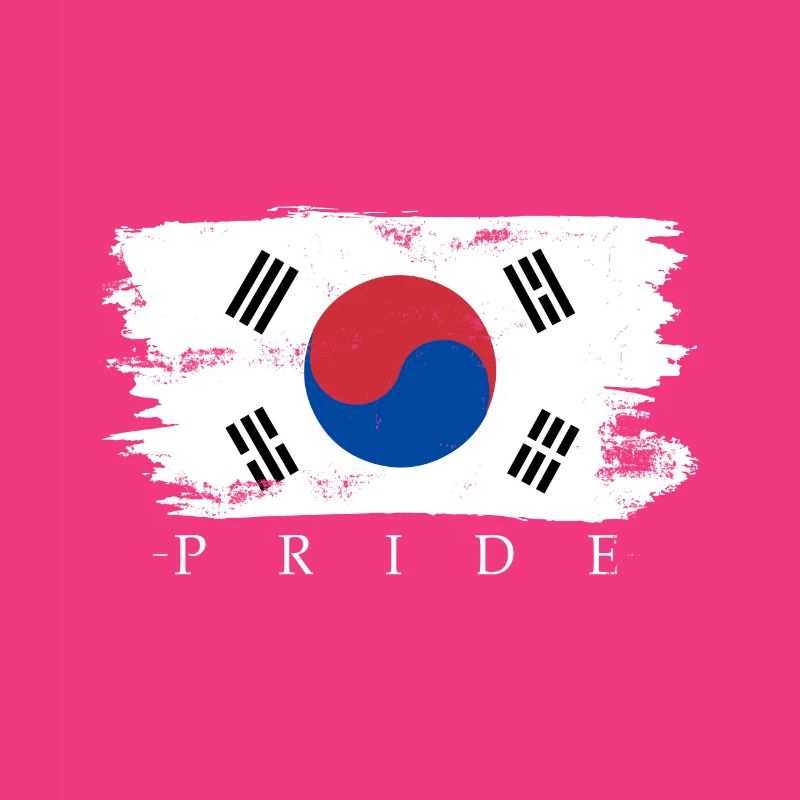 Corée du Nord Corée du Sud cadeau drapeau drapeau