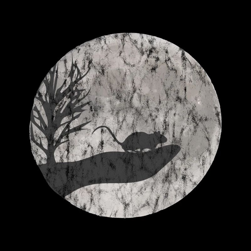 Mouse drawing used look