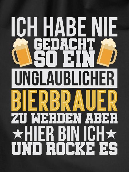 Incredible beer brewer