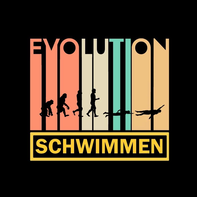 Schwimmen Wassersport Geschenk · Evolution