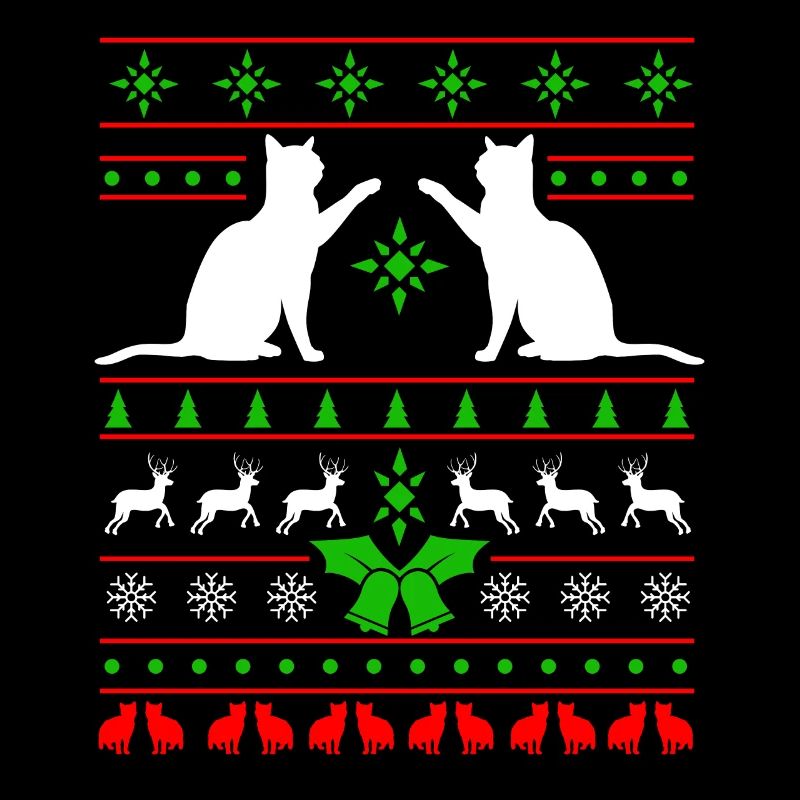 Weihnachten Katzen Katzen Katzen
