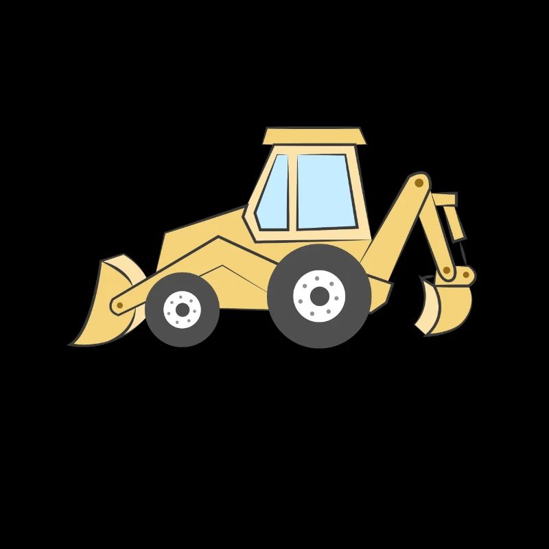 Large excavator