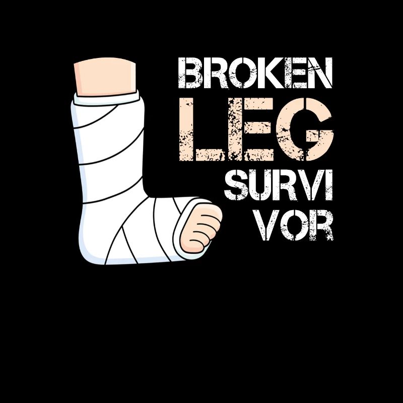 Foot leg survivor broken Funny bones