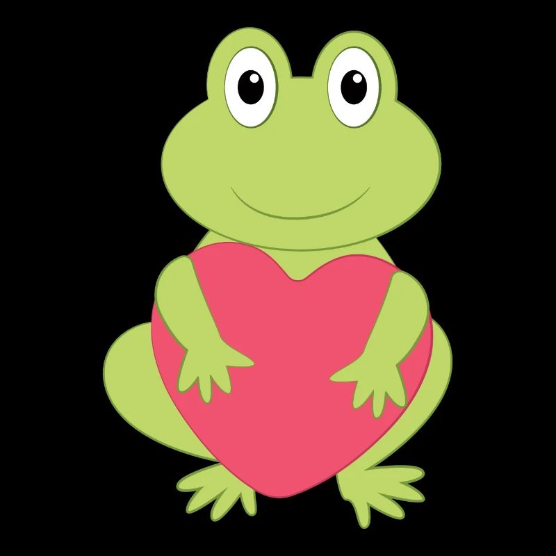 Frog - Frogs - Valentine's Day - Heart - Gift
