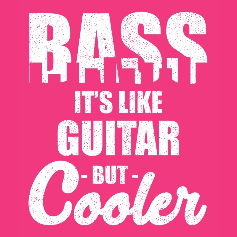 La basse c'est comme une guitare mais plus froide