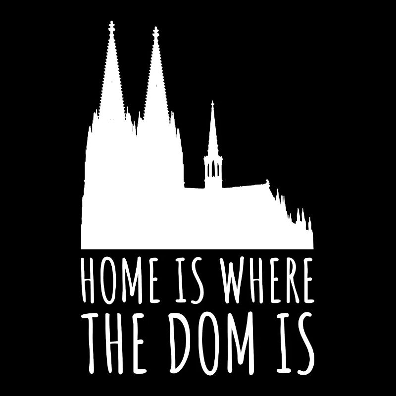 Kölner Dom Köln Geschenkidee Silhouette Karneval