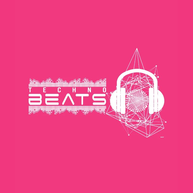 Beats by Techno White Pentagram Deejay Turntable