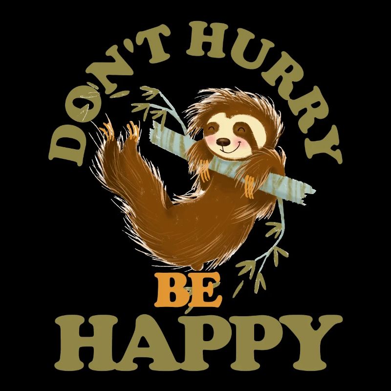 Faultier Glücklich Geschenk