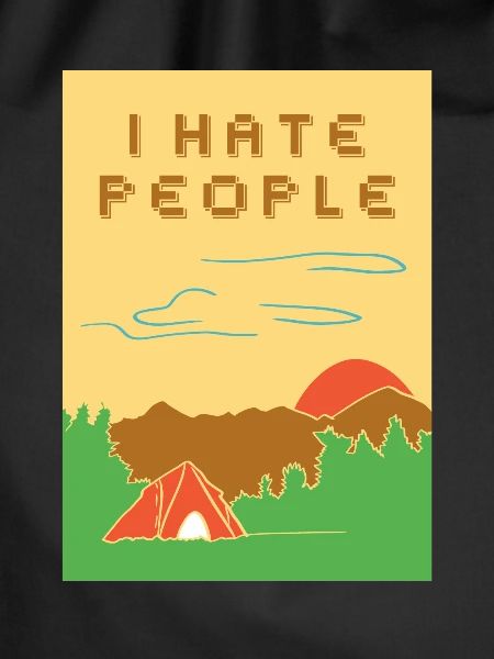 I hate people