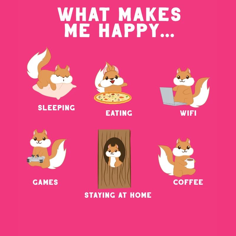 Eichhörnchen - Introvert - Eichkätzchen - Geschenk