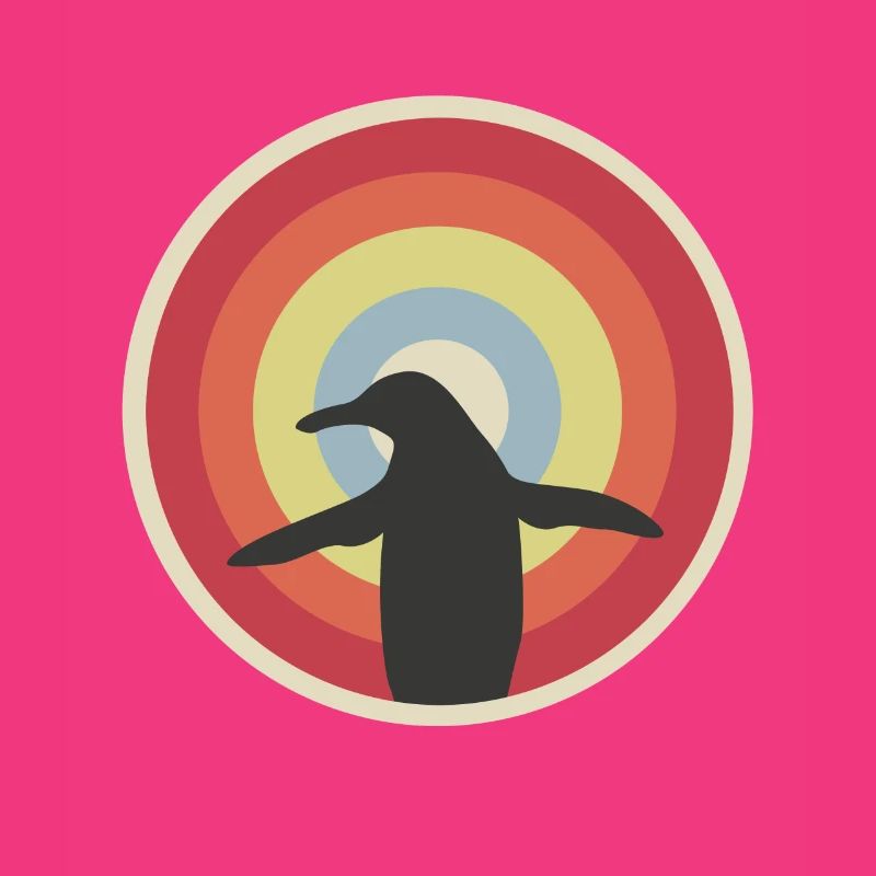 Retro Penguin