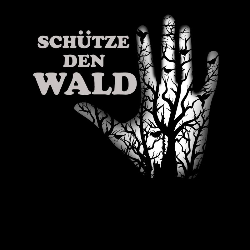 Umwelt schütze den Wald - Geschenk