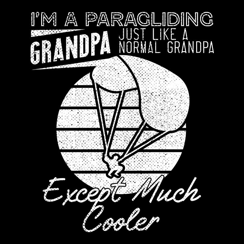 Cool Paragliding Grandpa