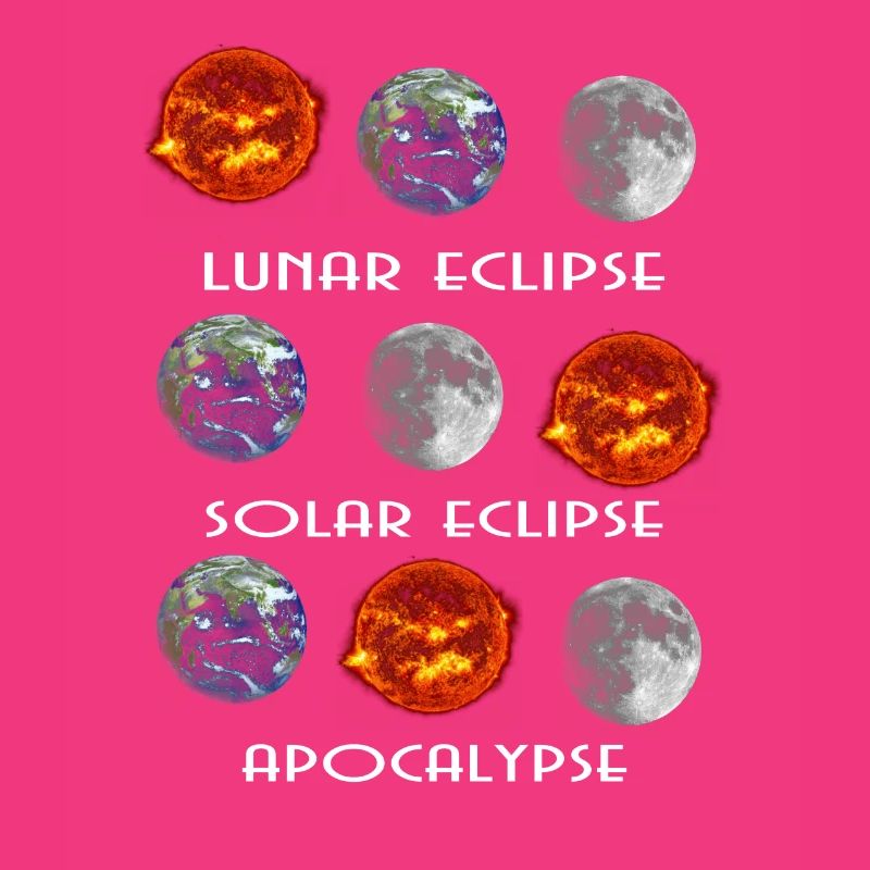 Eclipse Lunaire Eclipse Solaire Apocalypse