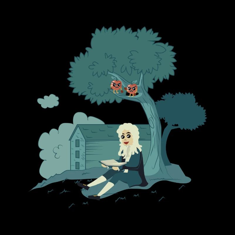 A physicist and apples