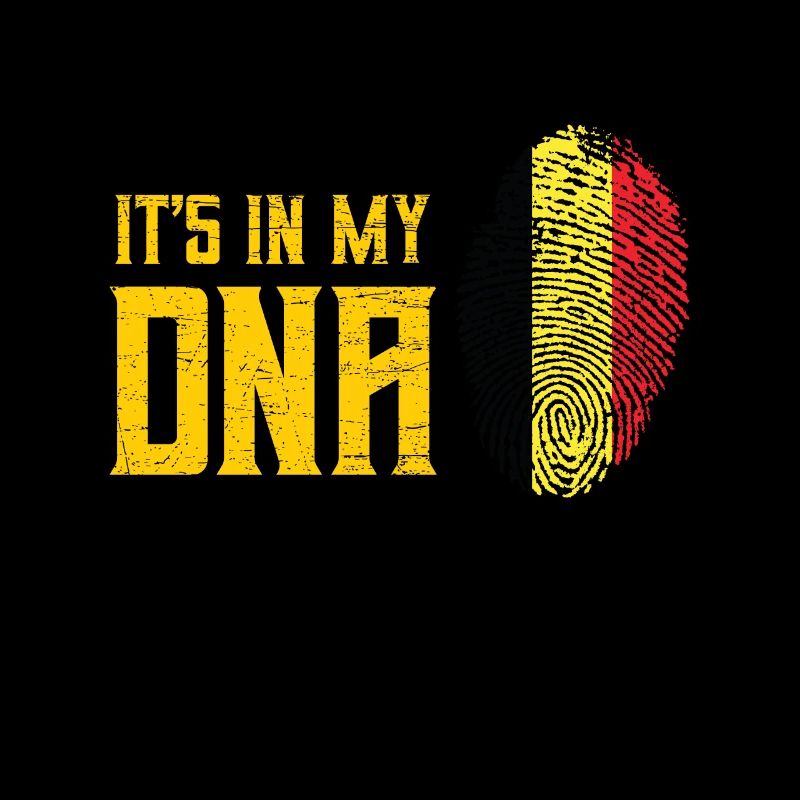 C'est dans mon ADN Belgique Idée cadeau Pays