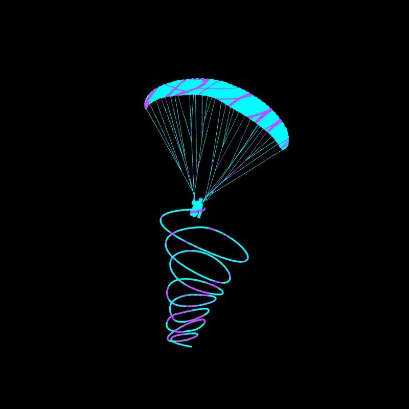 Paragliding Gleitschirmfliegen Fallschirm Geschenk