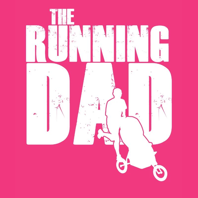 Jogging course course course marathon papa papa cadeau