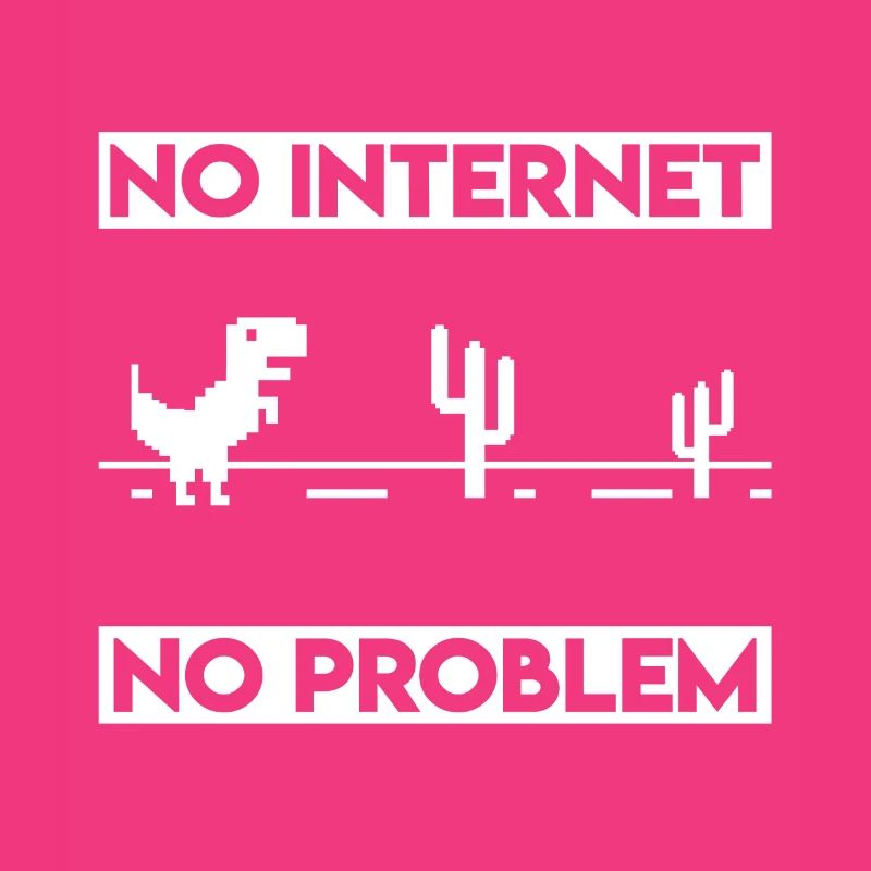 Pas d'Internet pas de problème programmeur humour