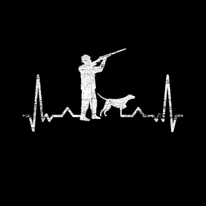 Jagdhund Puls Herz