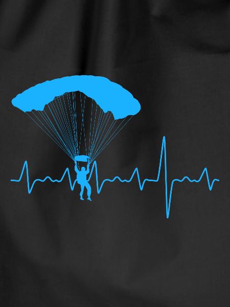 Paragliding heart pulse