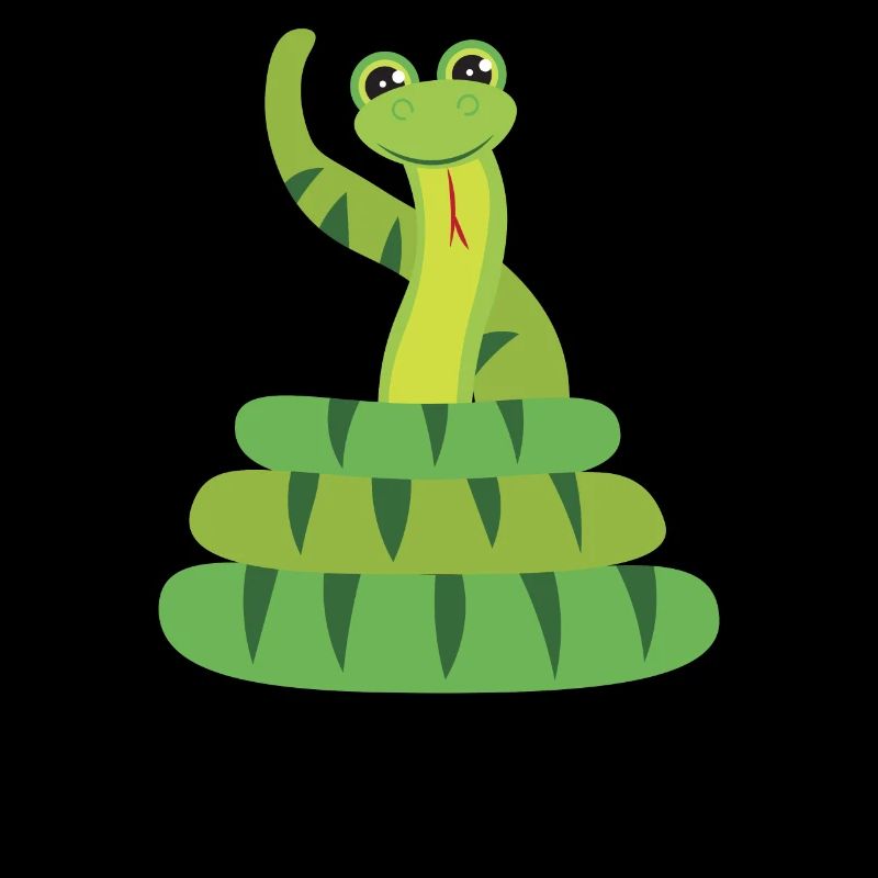 Kinder lustige Boa Python Reptil Snake Boys Girls