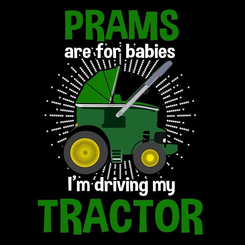 Tracteur comme poussette