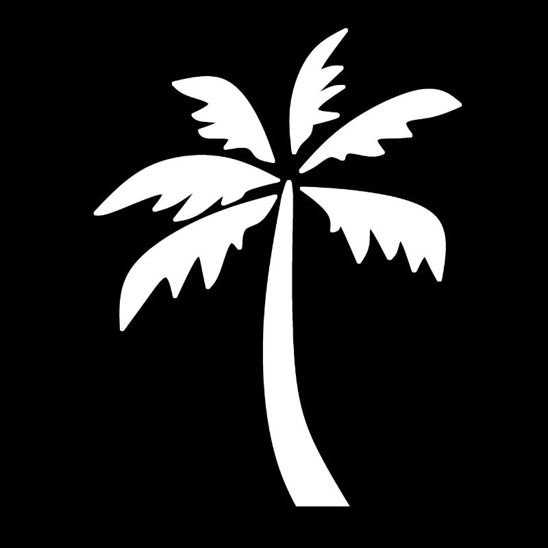 weiße Palme